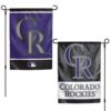 Colorado Rockies 2 Sided Garden Flag Yard Banner Outdoor