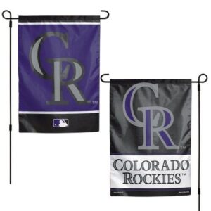 Colorado Rockies 2 Sided Garden Flag Yard Banner Outdoor