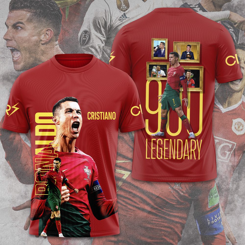 Cristiano-Ronaldo-x-Portugal-National-Football-Team-Unisex-T-Shirt-Performance-Tee-GTS5162 Cristiano Ronaldo x Portugal National Football Team Unisex T-Shirt Performance Tee GTS5162