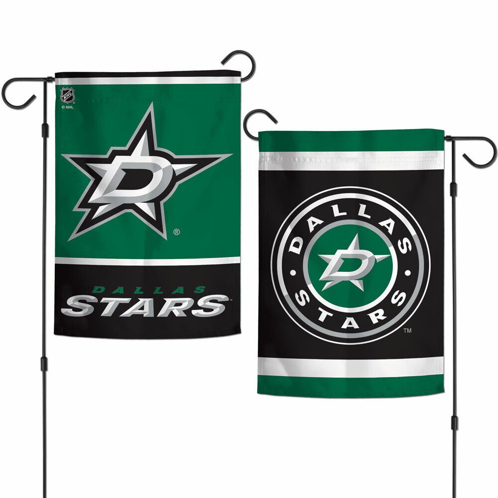 Dallas-Stars-2-Sided-Garden-Flag-Yard-Banner Dallas Stars 2 Sided Garden Flag Yard Banner