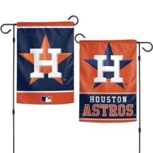 Houston Astros 2 Sided Garden Flag Yard Banner