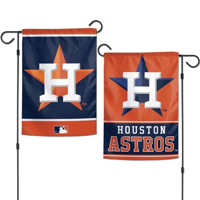 Houston-Astros-2-Sided-Garden-Flag-Yard-Banner Houston Astros 2 Sided Garden Flag Yard Banner