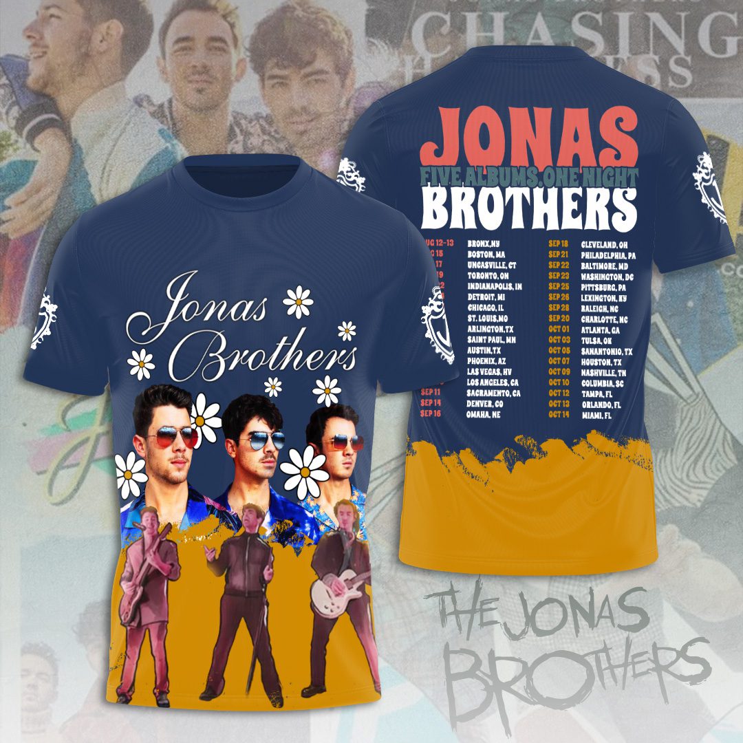Jonas-Brothers-Unisex-T-Shirt-Performance-Tee-GTS5328 Jonas Brothers Unisex T-Shirt Performance Tee GTS5328