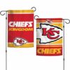 Kansas City Chiefs Double Sided Garden Flag Yard Banner