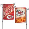 Kansas City Chiefs Double Sided Retro Garden Flag Banner