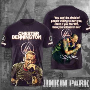 Linkin Park x Chester Bennington Unisex T-Shirt Performance Tee GTS5070