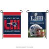New England Patriots Super Bowl 53 Champions Double Sided Garden Flag