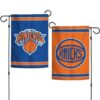 New York Knicks Double Sided Garden Flag Yard Banner Outdoor