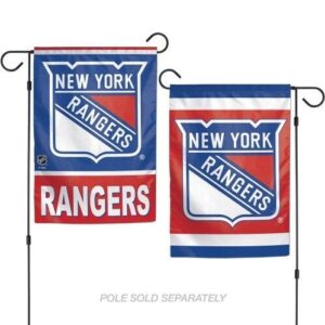 New York Rangers 2 Sided Garden Flag Yard Banner Outdoor Nhl