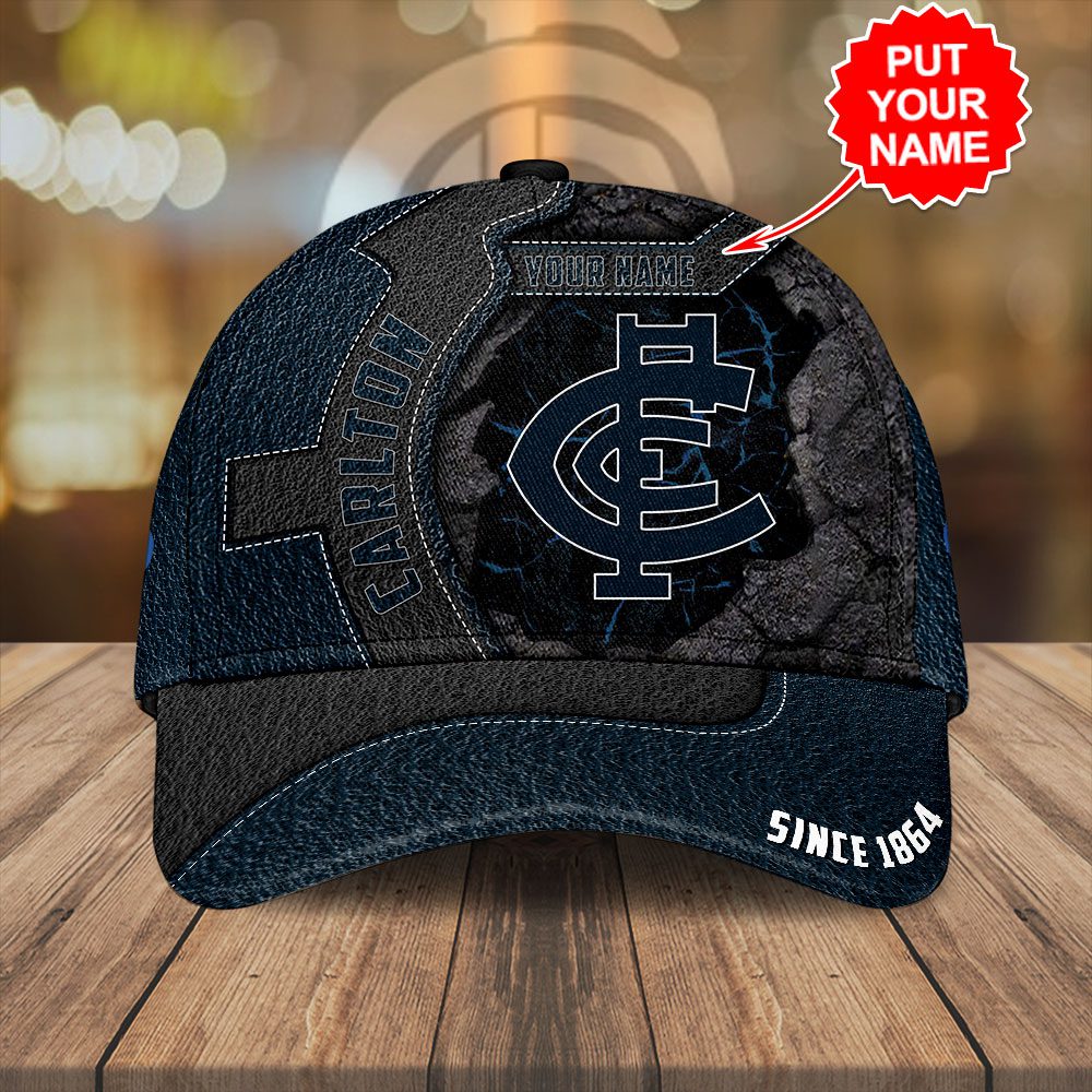 Personalized-Carlton-Football-Club-Classic-Cap-GCC3030 Personalized Carlton Football Club Classic Cap GCC3030