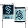 Seattle Kraken Inaugural Season 2 Sided Garden Flag Yard Banner