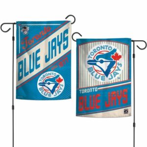 Toronto Blue Jays Cooperstown Style 2 Sided Garden Flag Yard Banner
