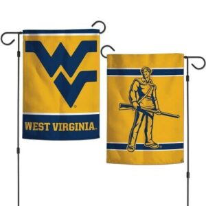 West Virginia Mountaineers 2 Sided Garden Flag Yard Banner
