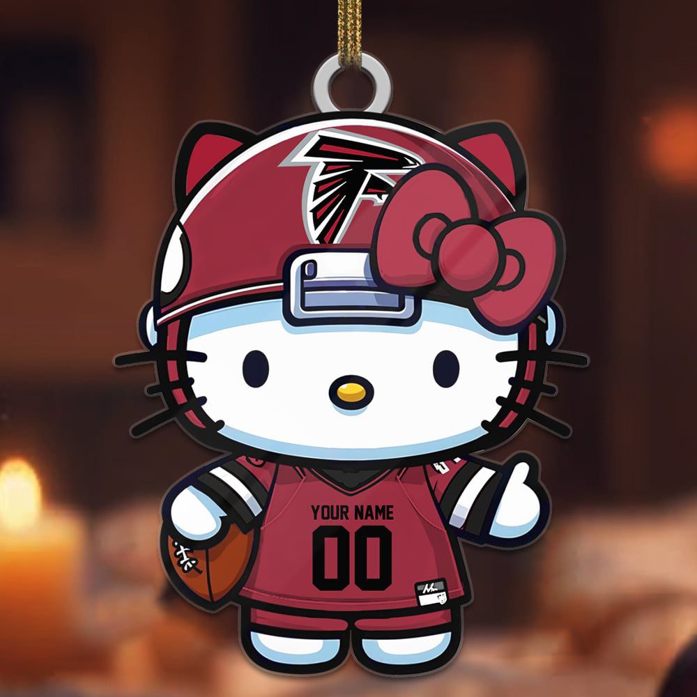 Atlanta-Falcons-Hello-Kitty-NFL-Personalized-Ornament-For-Fans-WOM1143-1