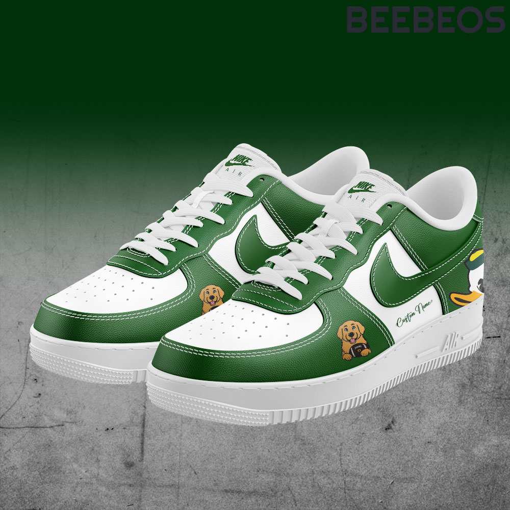 Ben Herbstreit x Oregon Ducks Green Air Force 1 Shoes