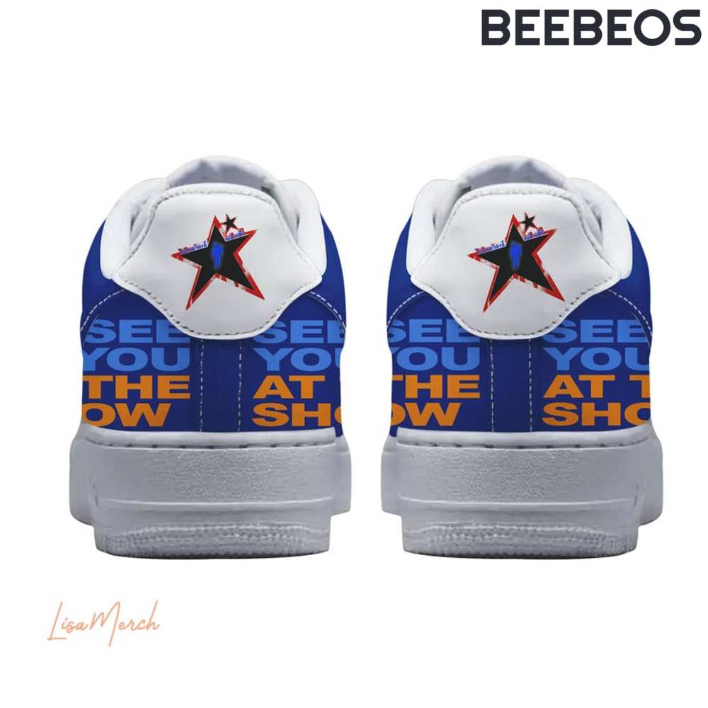 Billie Eilish x Google Maps See You At The Show Air Force 1 Shoes