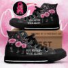 Breast Cancer Awareness High Top Canvas Shoes ACA1017