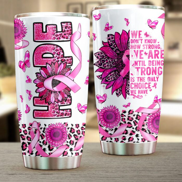 Breast Cancer Awareness Tumbler Cup GNC1087