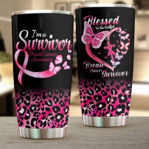 Breast Cancer Awareness Tumbler Cup GNC1126