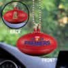 Brisbane Lions Custom Shape 2-sided Acrylic Car Ornament GOM1005