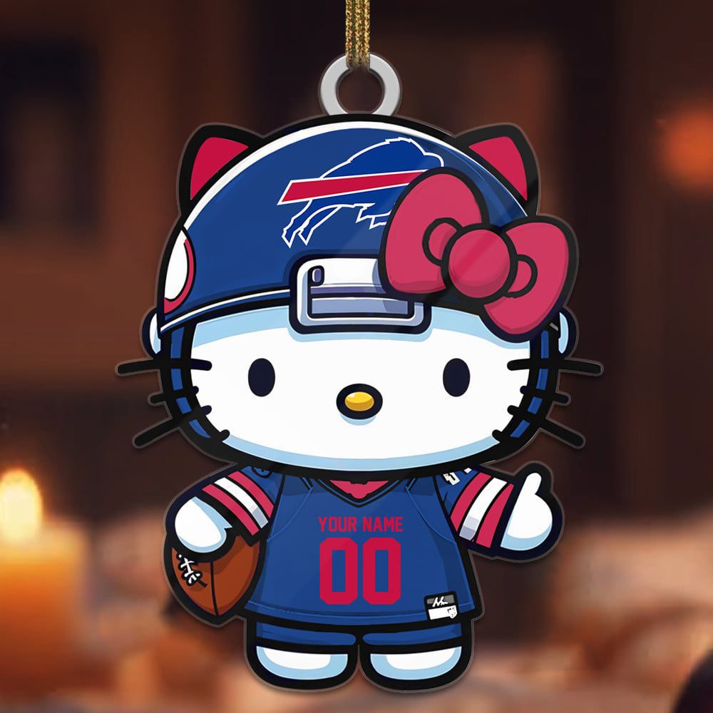 Buffalo-Bills-Hello-Kitty-NFL-Personalized-Ornament-For-Fans-WOM1148-1