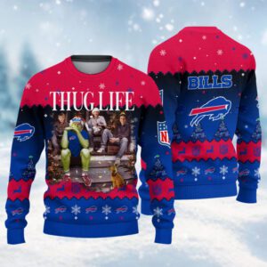 Buffalo Bills NFL Thug Life Ugly Sweater