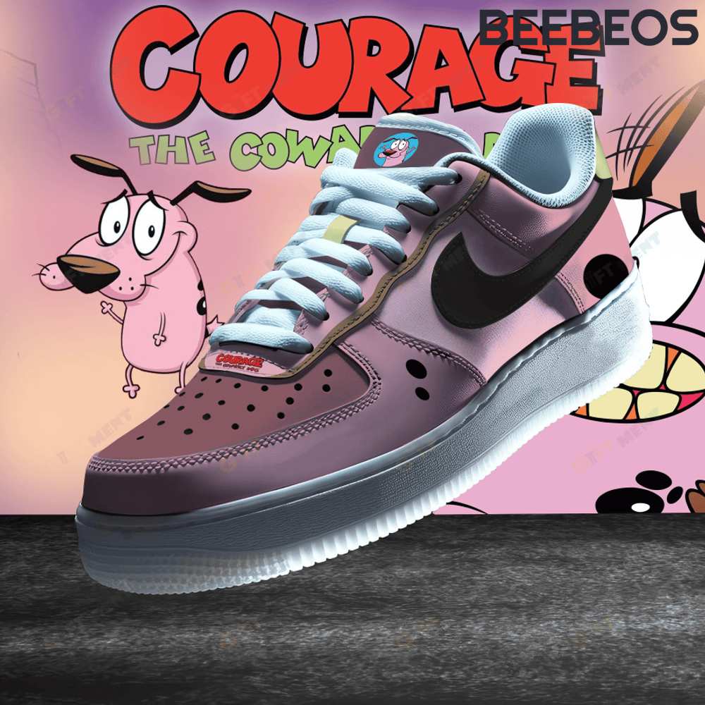 Courage the Cowardly Dog Air Force 1 Courage the Cowardly Dog Air Force 1 Shoes AF1 Limited Sneakers