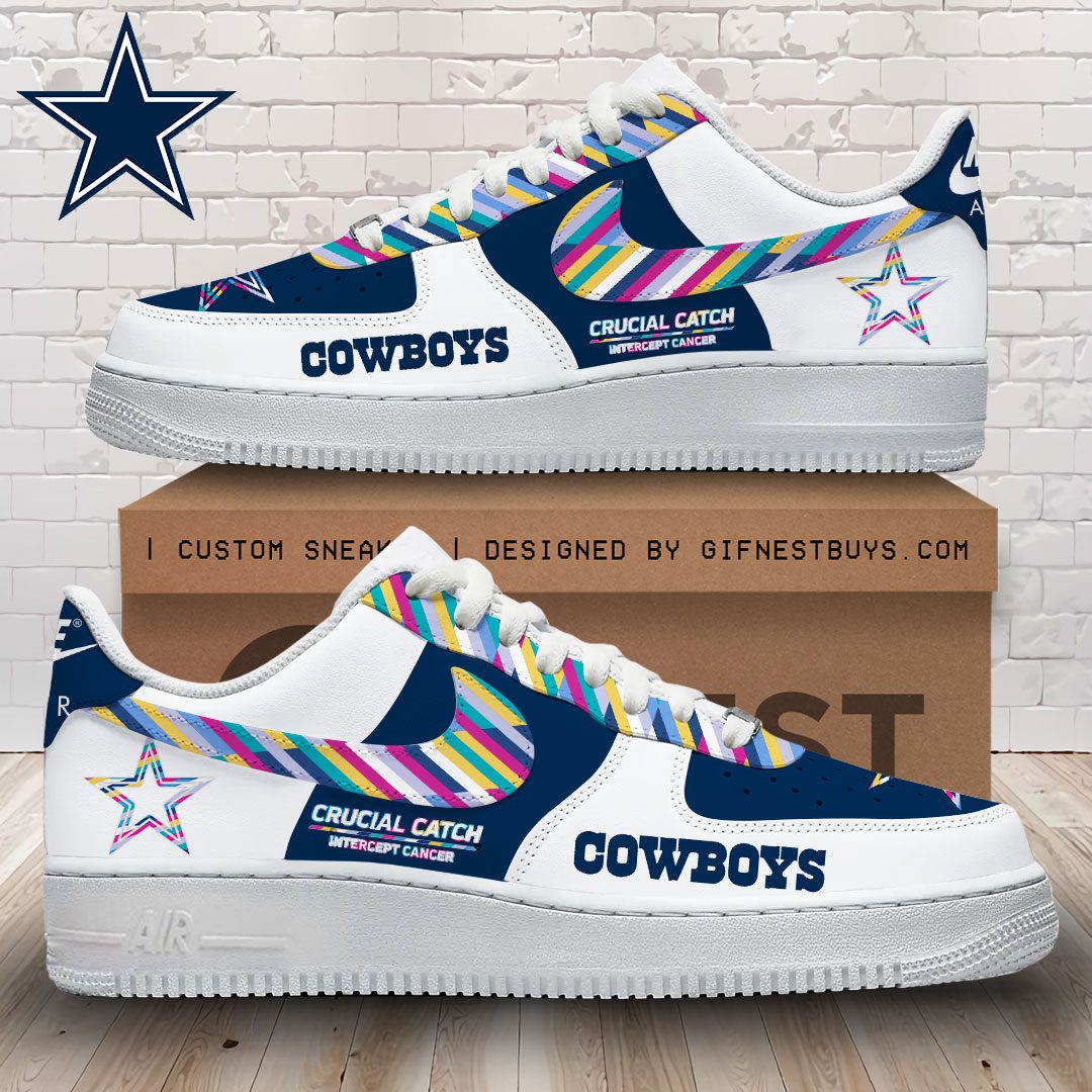Dallas-Cowboys-Air-Force-1-Sneaker-GNC1134 Dallas Cowboys Air Force 1 Sneaker GNC1134