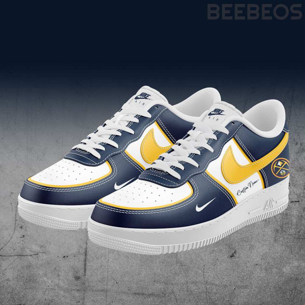 Denver Nuggets Thank You Fans Air Force 1 Shoes Denver Nuggets Thank You Fans Air Force 1 Shoes AF1 Limited Sneakers