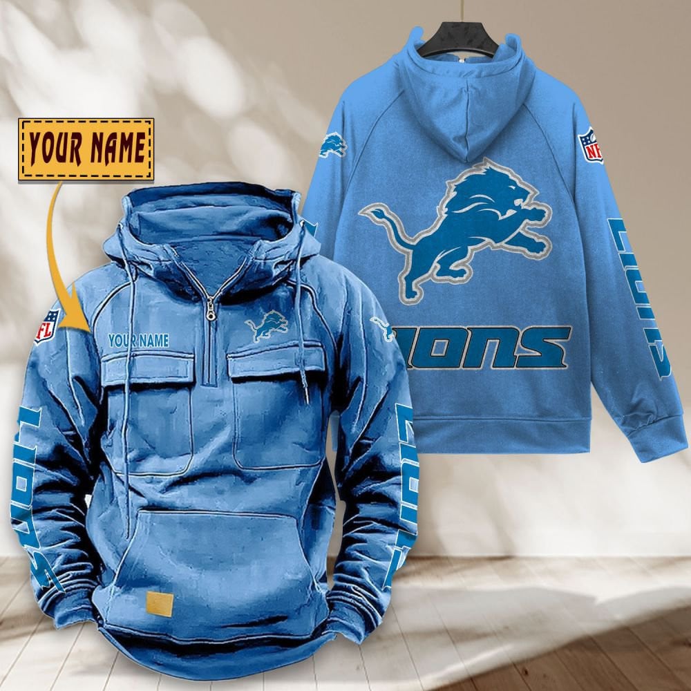 Detroit-Lions-NFL-Personalized-Multi-Pocket-Quarter-Zip-Vintage-Hoodie-WVH1043 Detroit Lions NFL Personalized Multi Pocket Quarter Zip Vintage Hoodie WVH1043