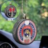 Florida Panthers Custom Shape 2-sided Acrylic Car Ornament GOM1166