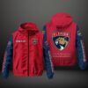 Florida Panthers NHL Personalized Windbreaker Outdoor Jacket WBJ3012