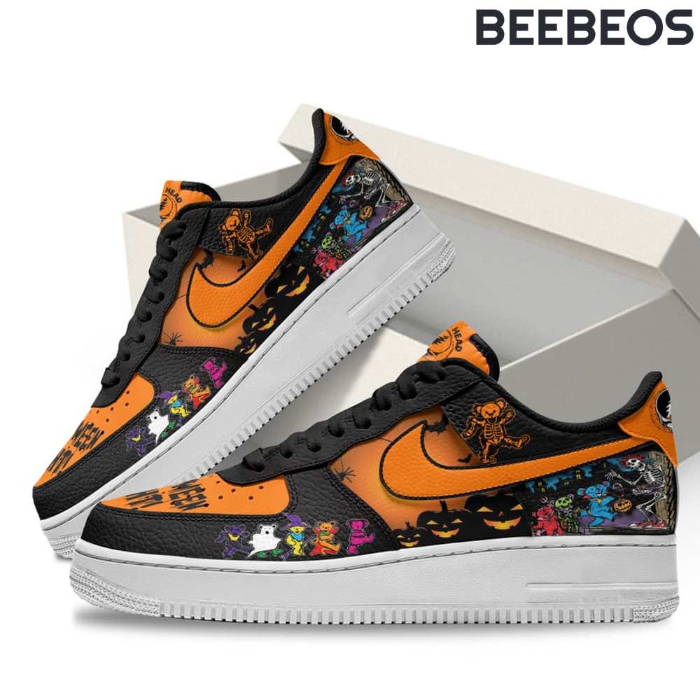 Grateful Dead Halloween Air Force 1 Shoes