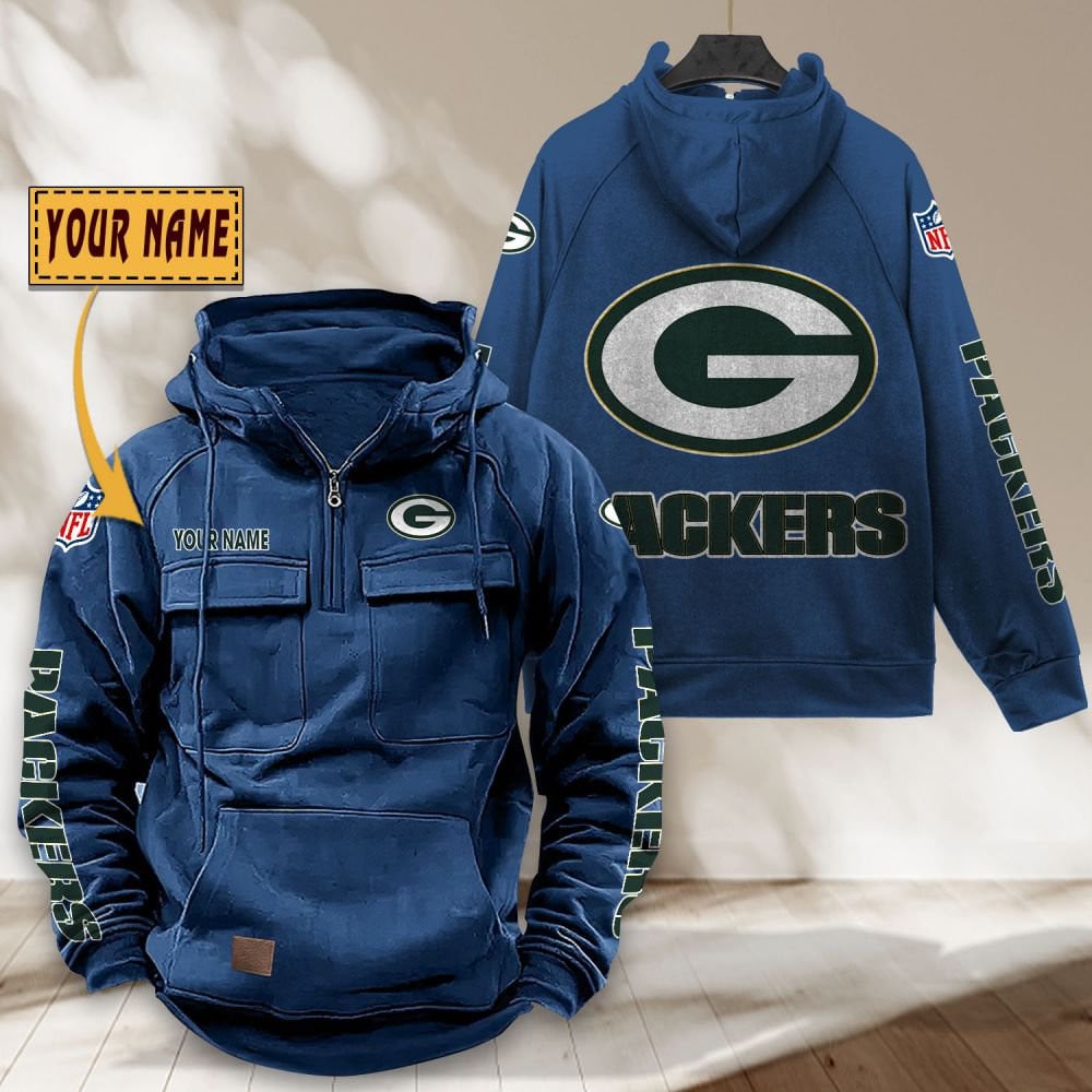 Green-Bay-Packers-NFL-Personalized-Multi-Pocket-Quarter-Zip-Vintage-Hoodie-WVH1042-6