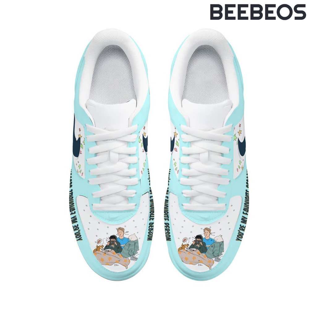 Heartstopper My Favorite Person Air Force 1 Shoes