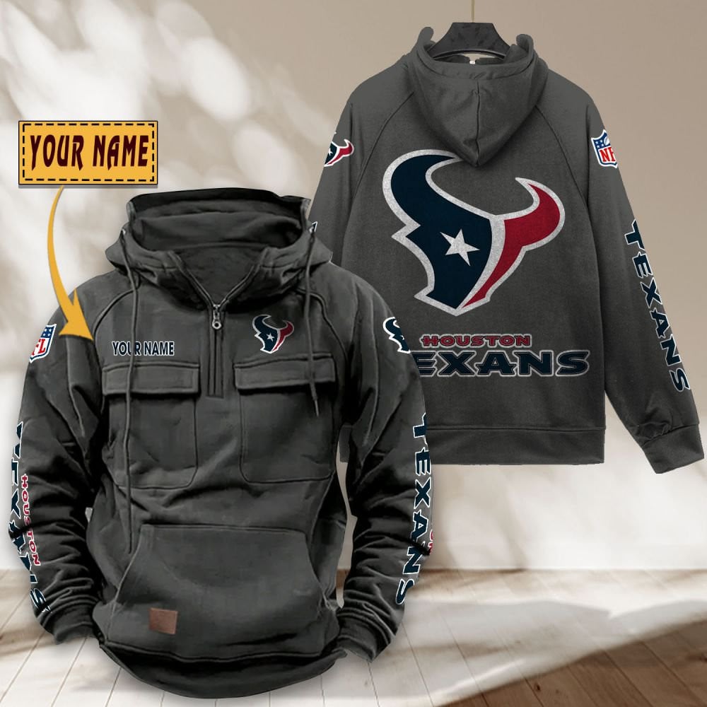Houston-Texans-NFL-Personalized-Multi-Pocket-Quarter-Zip-Vintage-Hoodie-WVH1044-1
