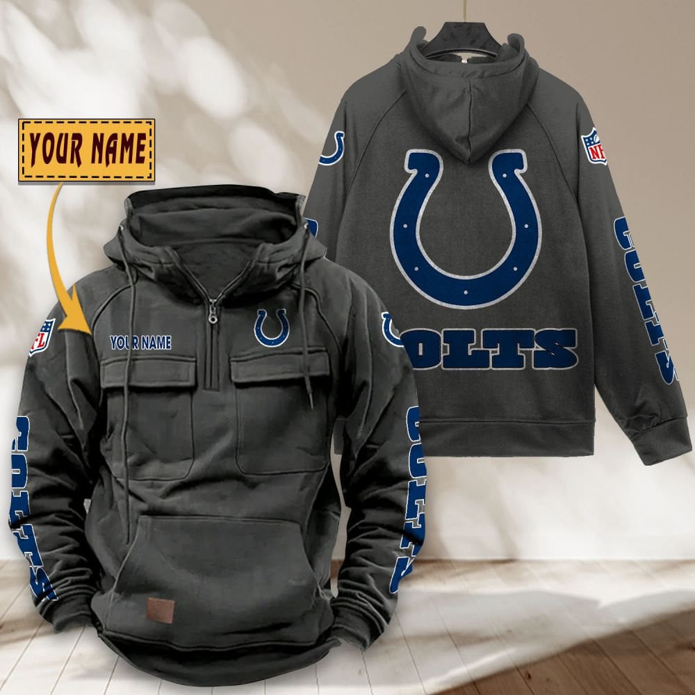 Indianapolis-Colts-NFL-Personalized-Multi-Pocket-Quarter-Zip-Vintage-Hoodie-WVH1045-1