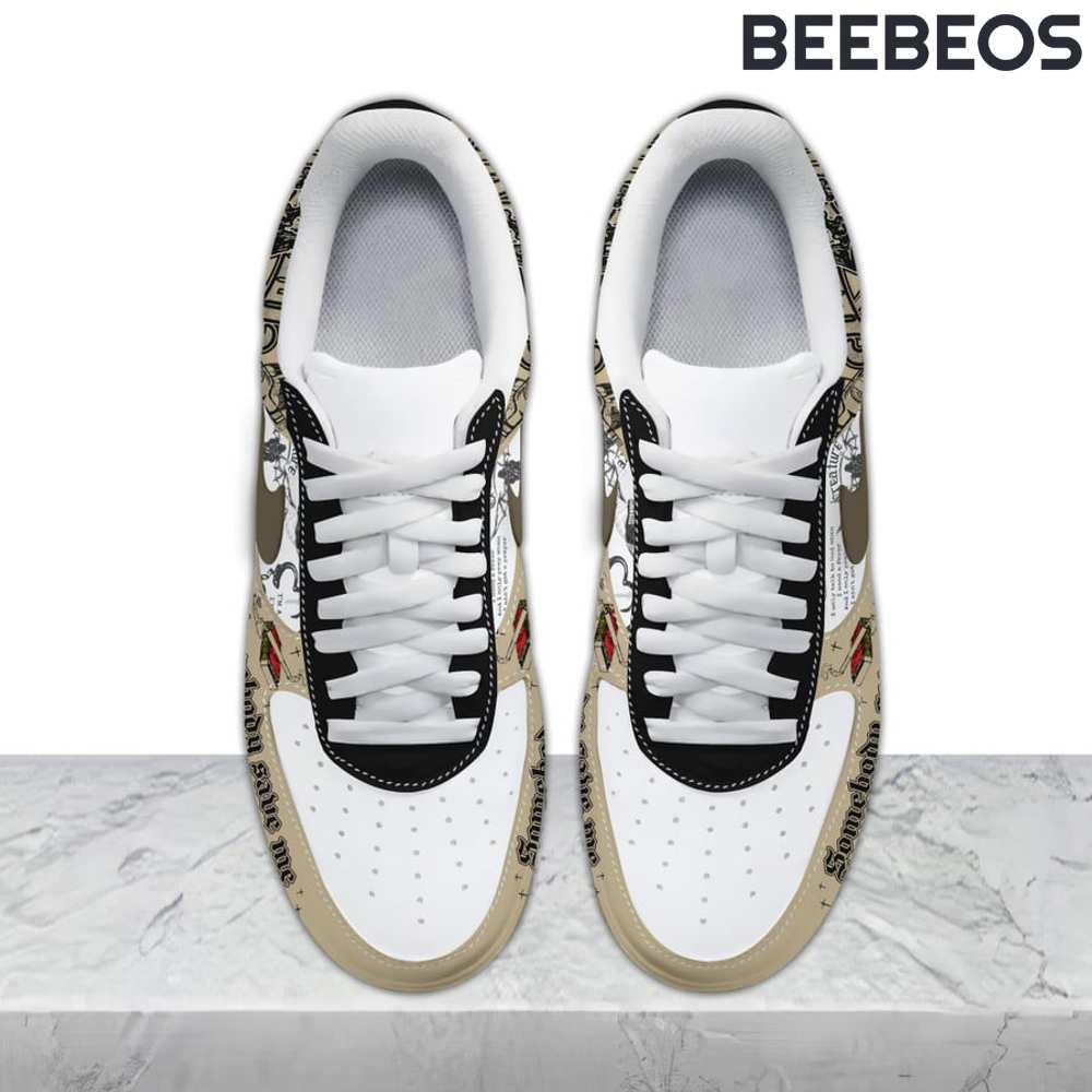 Jelly Roll Beautifully Broken 2024 Tour Air Force 1 Shoes