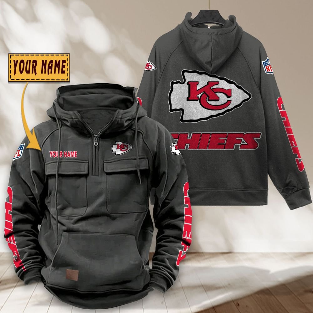 Kansas-City-Chiefs-NFL-Personalized-Multi-Pocket-Quarter-Zip-Vintage-Hoodie-WVH1047-1