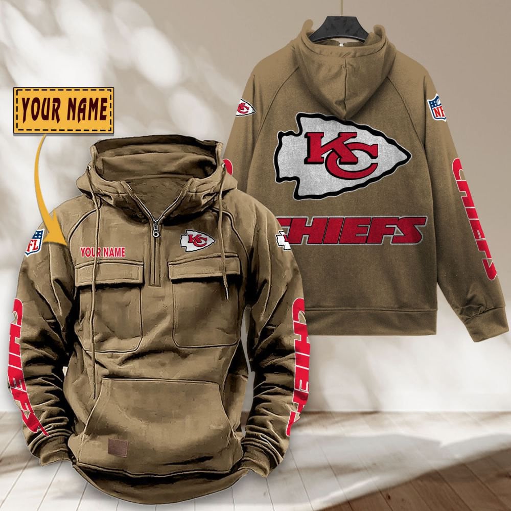 Kansas-City-Chiefs-NFL-Personalized-Multi-Pocket-Quarter-Zip-Vintage-Hoodie-WVH1047-4