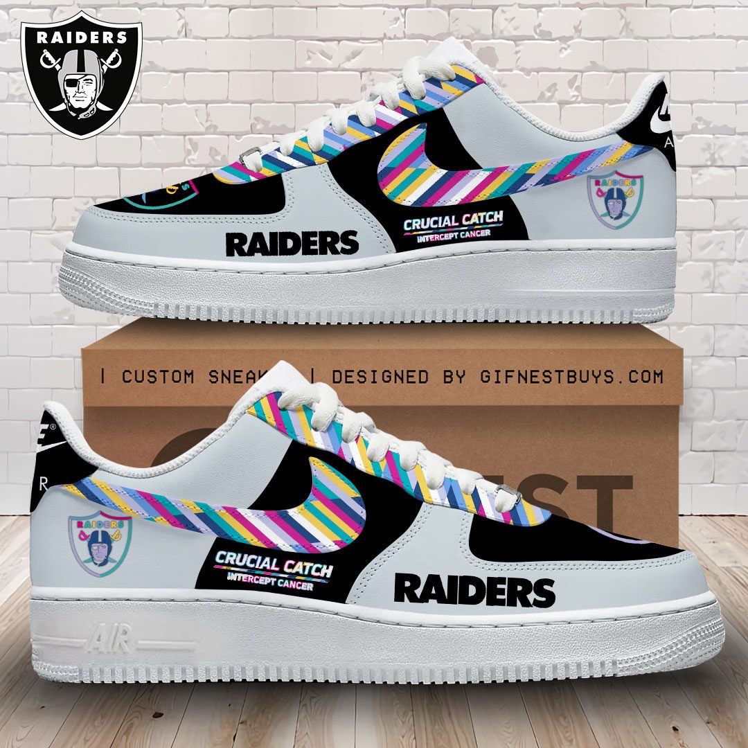 Las-Vegas-Raiders-Air-Force-1-Sneaker-GNC1122 Las Vegas Raiders Air Force 1 Sneaker GNC1122