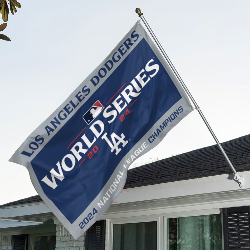 Los-Angeles-Dodgers-3D-House-Flag-GNC1041 Los Angeles Dodgers 3D House Flag GNC1041