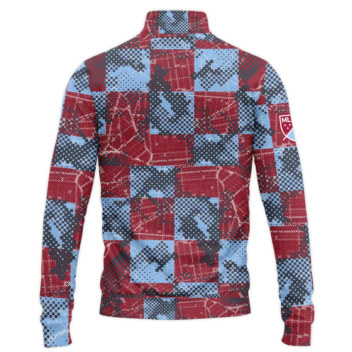 MLS-Colorado-Rapids-Quarter-Zip-Jacket-LQZ1104-2