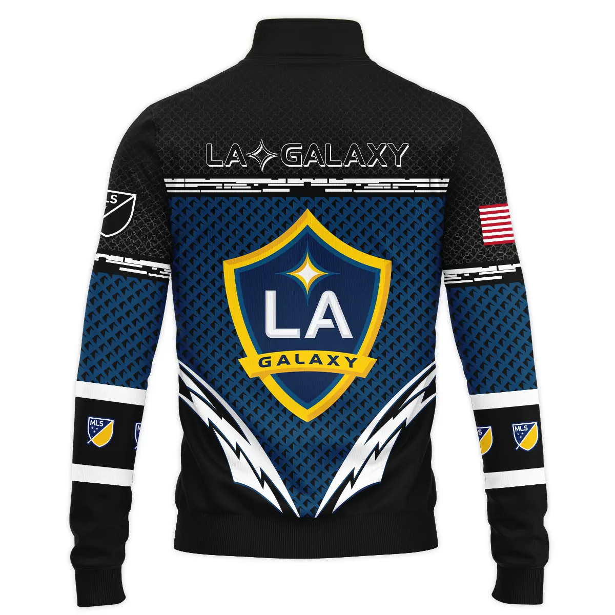 MLS-LA-Galaxy-Quarter-Zip-Jacket-LQZ1107-2