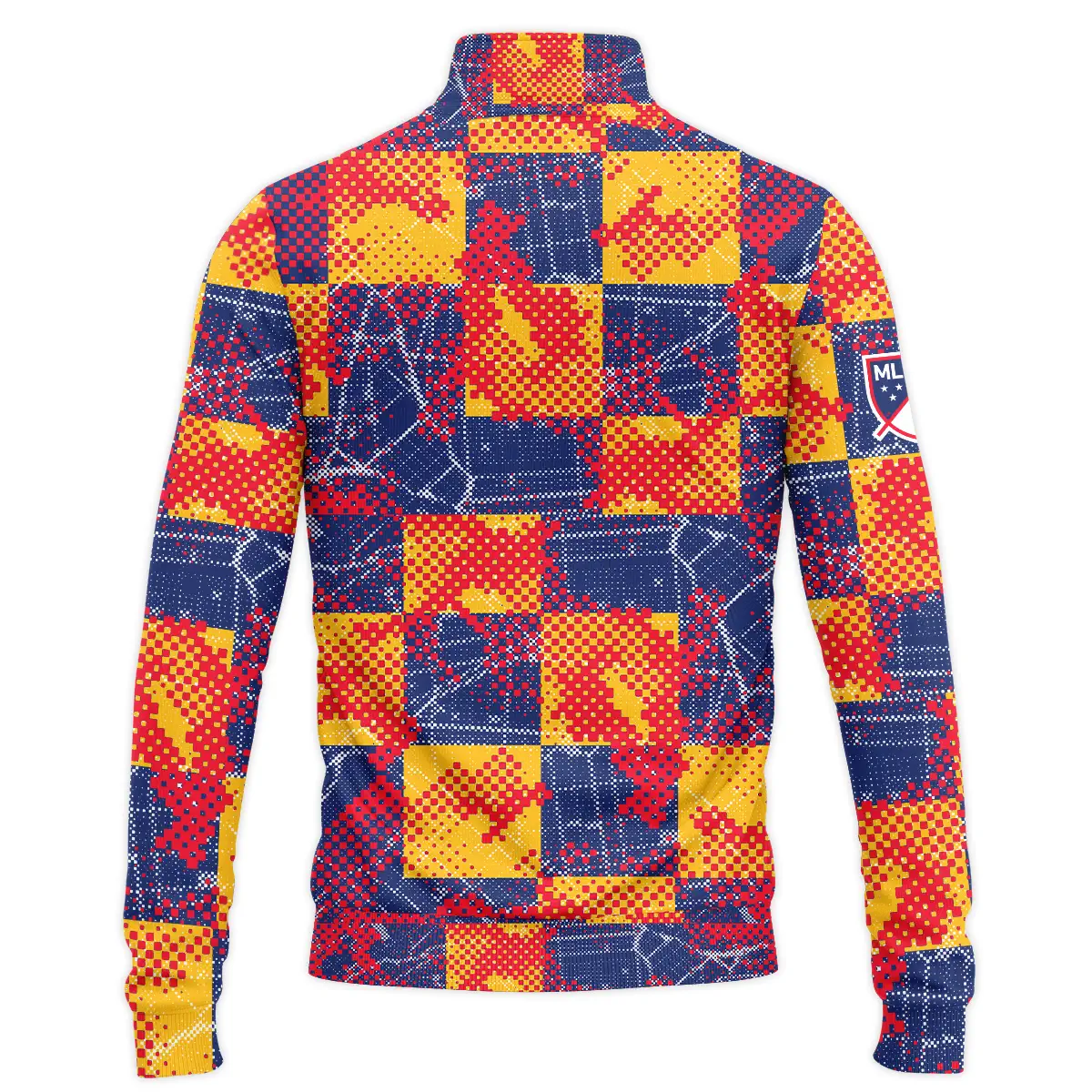MLS-New-York-Red-Bulls-Quarter-Zip-Jacket-LQZ1100-2