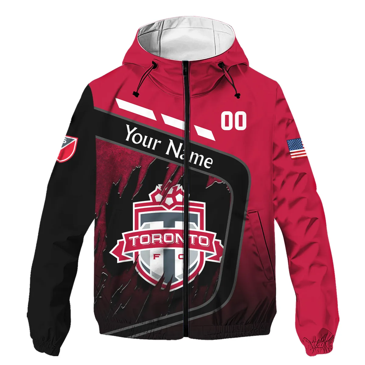 MLS-Toronto-FC-Windbreaker-Outdoor-Jacket-1
