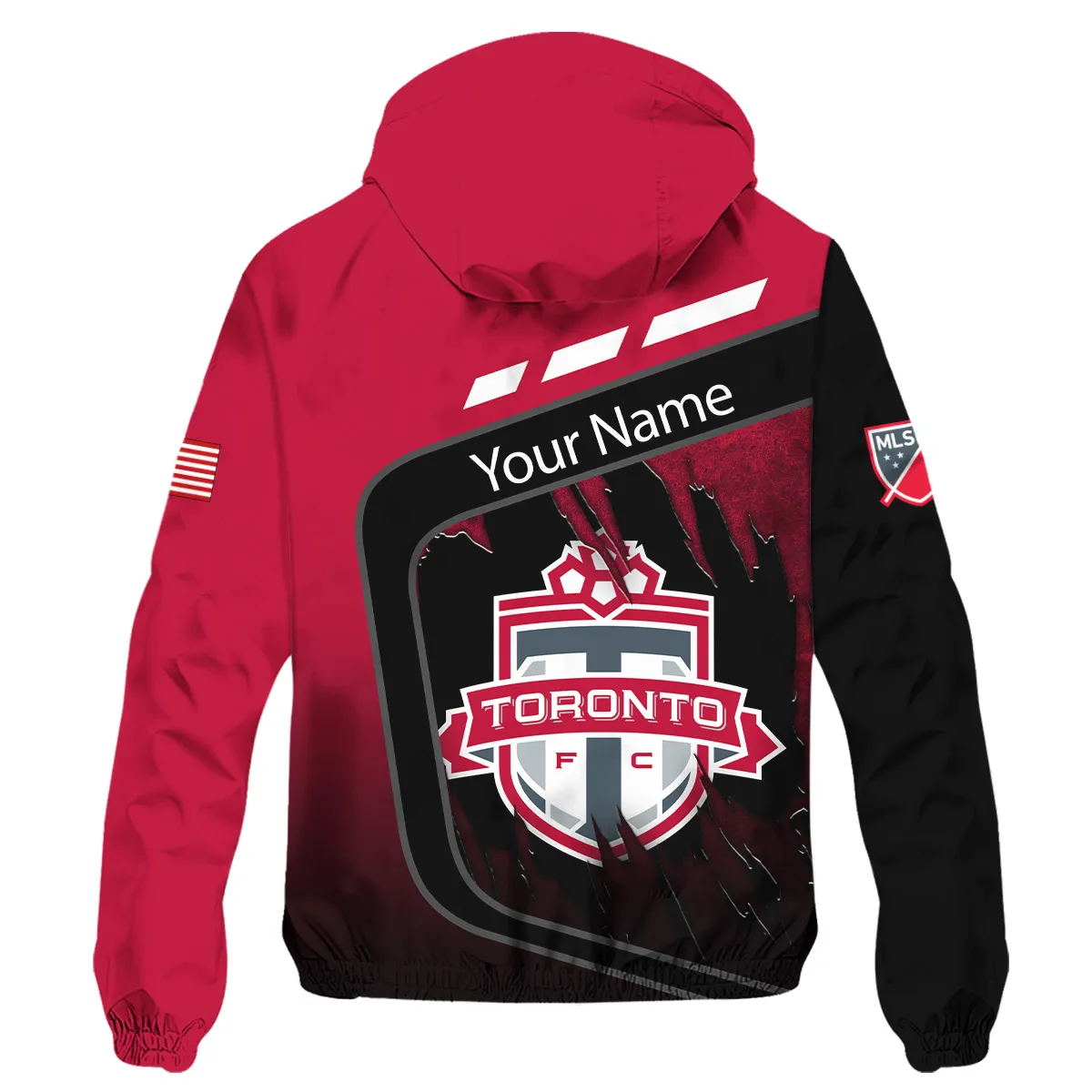 MLS-Toronto-FC-Windbreaker-Outdoor-Jacket-2