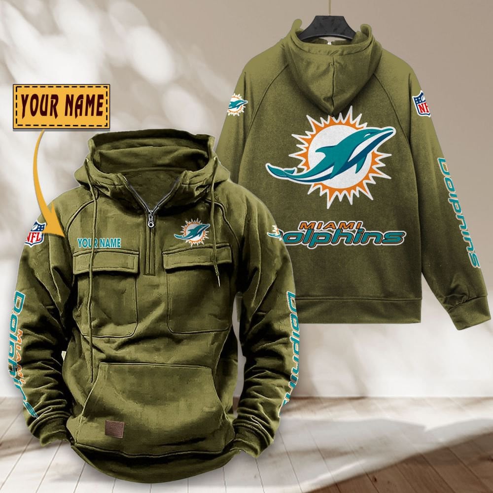 Miami-Dolphins-NFL-Personalized-Multi-Pocket-Quarter-Zip-Vintage-Hoodie-WVH1051-5