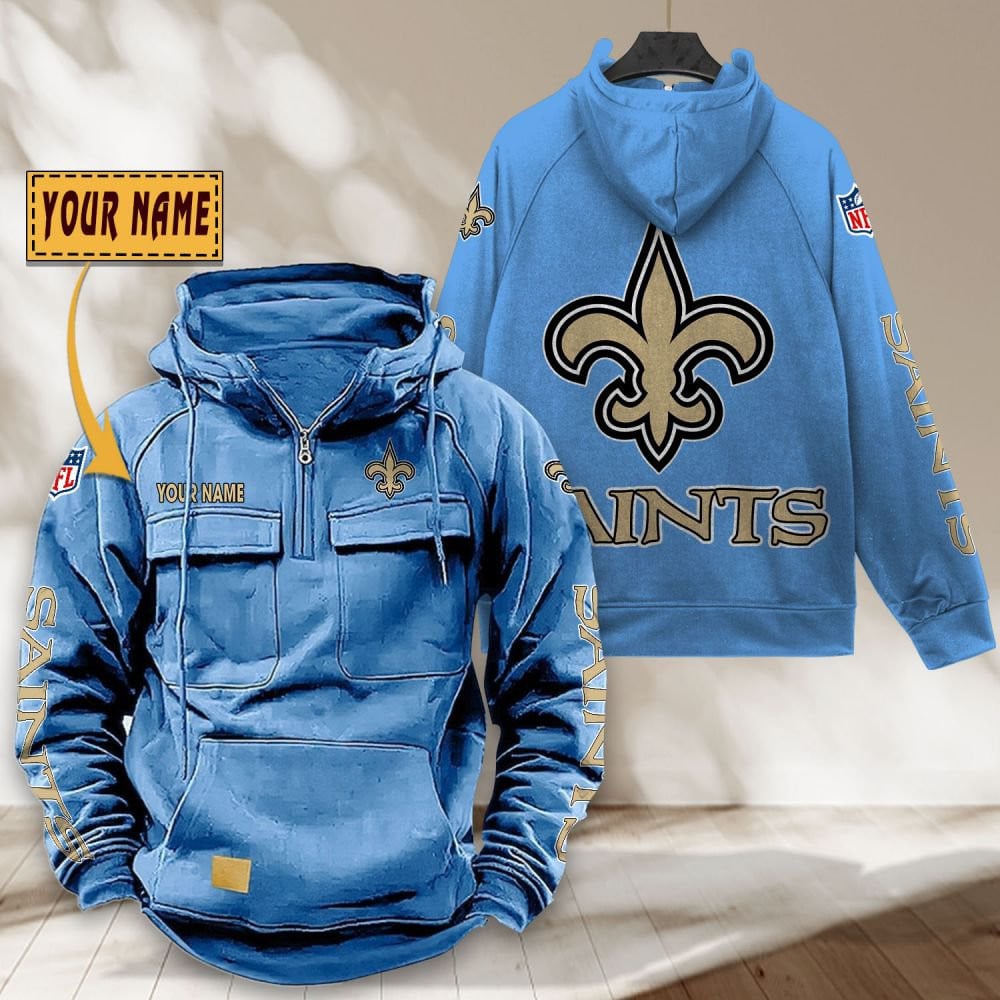 New-Orleans-Saints-NFL-Personalized-Multi-Pocket-Quarter-Zip-Vintage-Hoodie-WVH1053-4