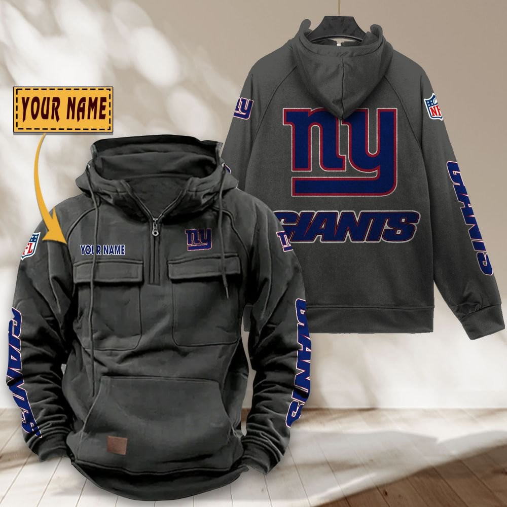 New-York-Giants-NFL-Personalized-Multi-Pocket-Quarter-Zip-Vintage-Hoodie-WVH1058-1